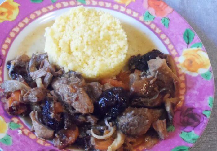 Sauté de porc aux pruneaux
