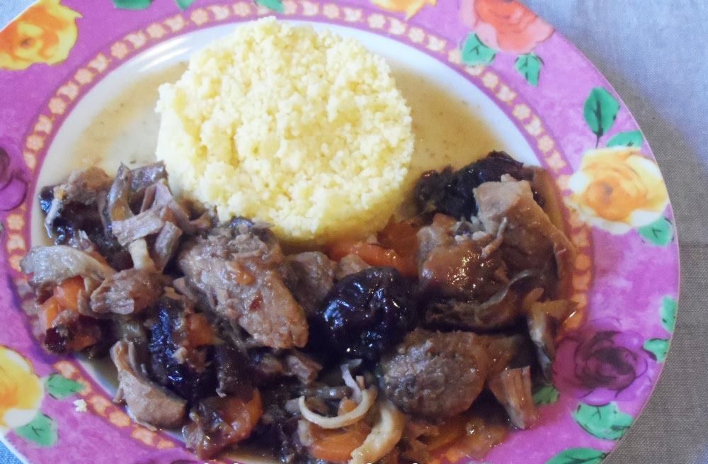 photo de sauté de porc aux pruneaux