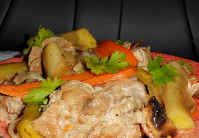 Sauté de veau à la Thaï