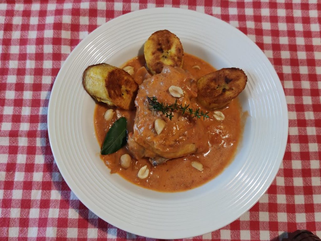 photo de Poulet aux deux bananes