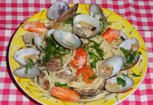 photo de Pâtes aux palourdes