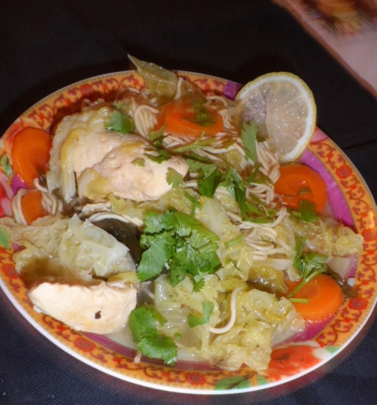 photo de soupe d'inspiration asiatique