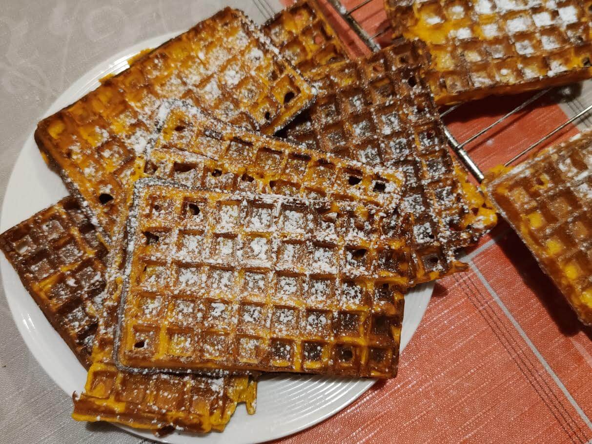 photo de Gaufres au potiron