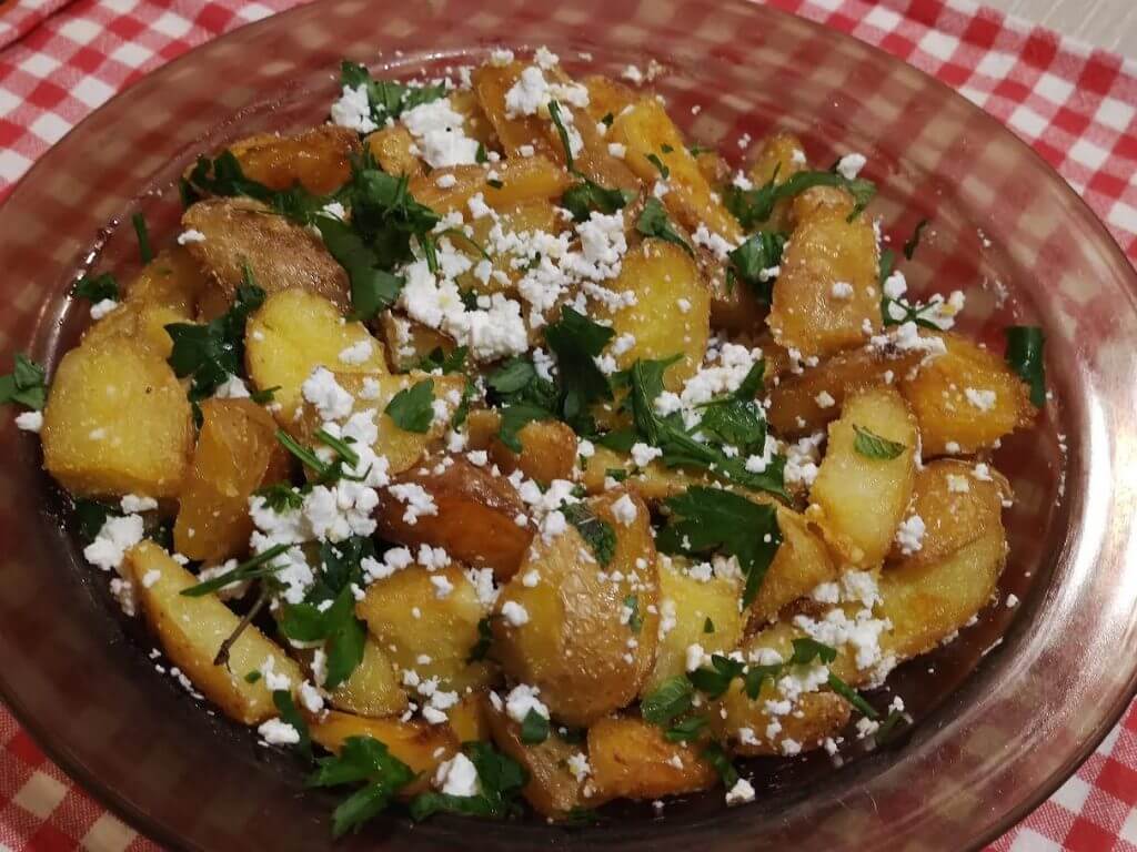 photo de Pommes de terre au four à la grecque