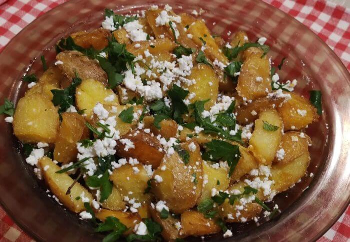 Pommes de terre au four à la grecque