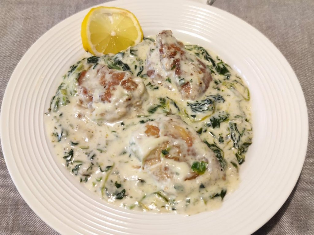 photo de Poulet crème citronnée