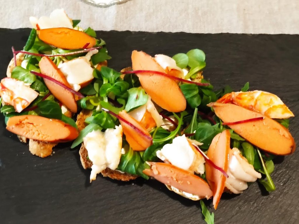 photo de Tartines à la poutargue