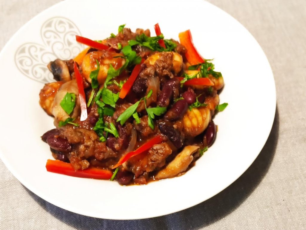 photo de Gnocchis sauce chili