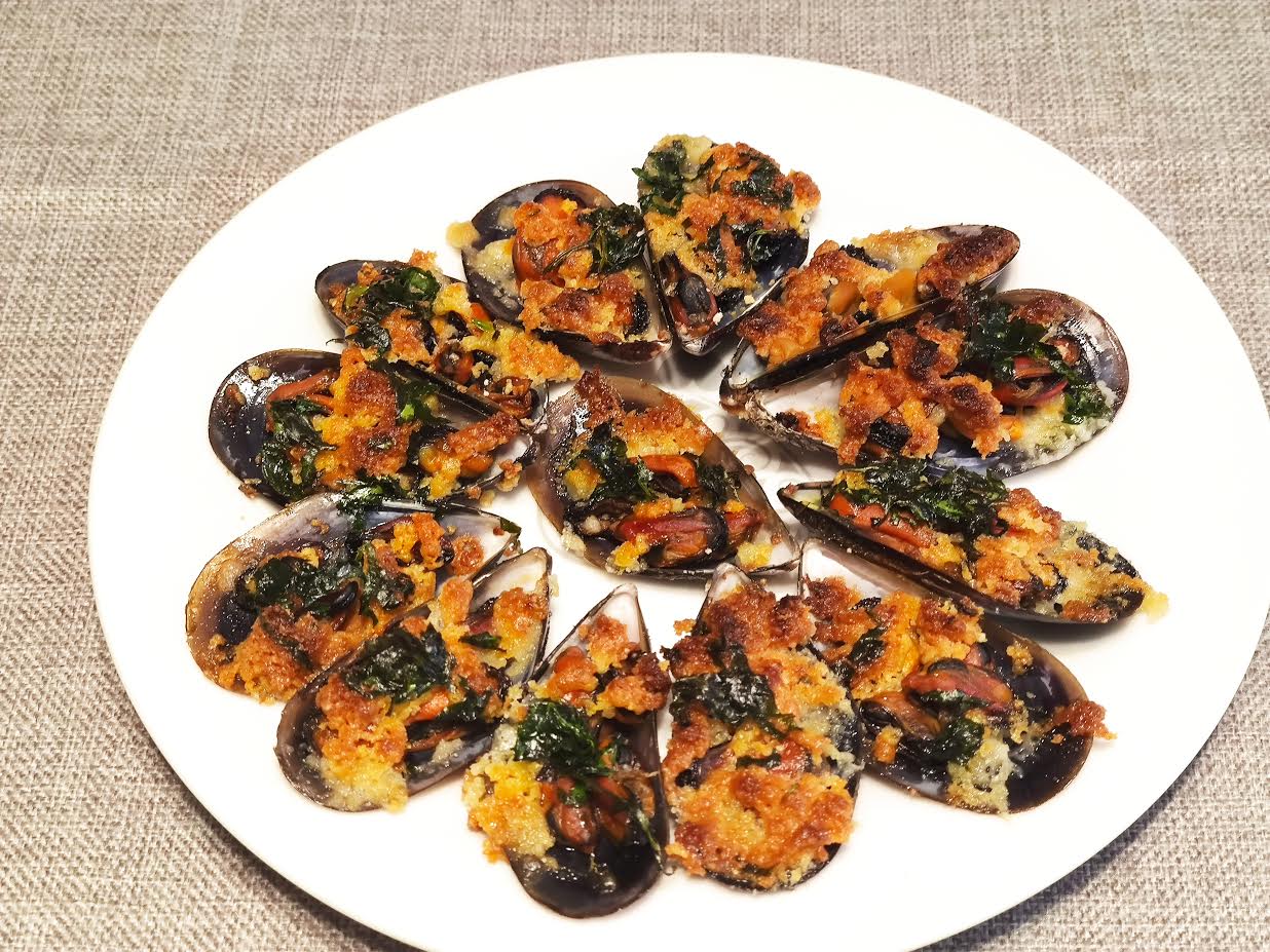 photo de Moules en crumble