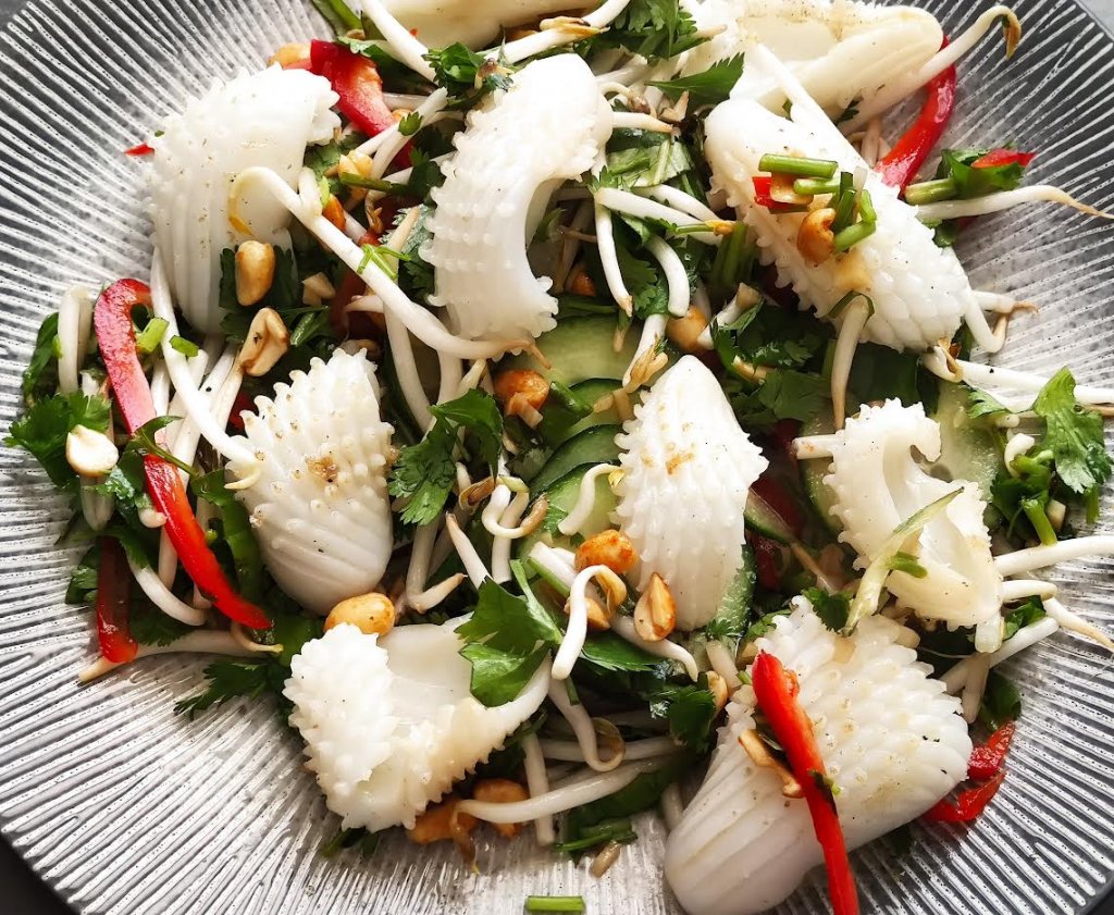 photo de Salade thaïe aux calamars