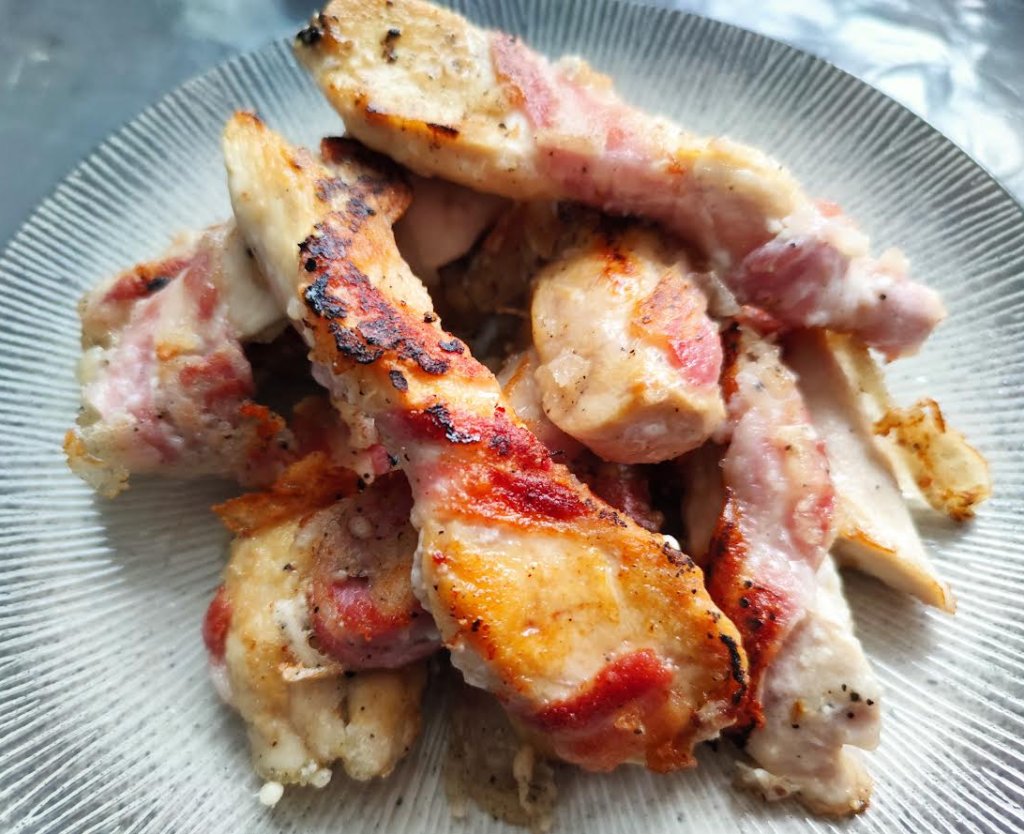 photo de Filet de poulet au lard maigre