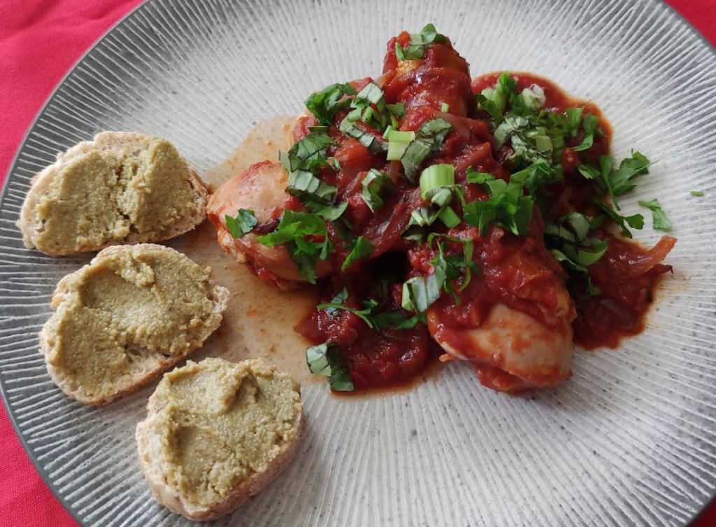 photo de Pilons de poulet à la méditerranéenne