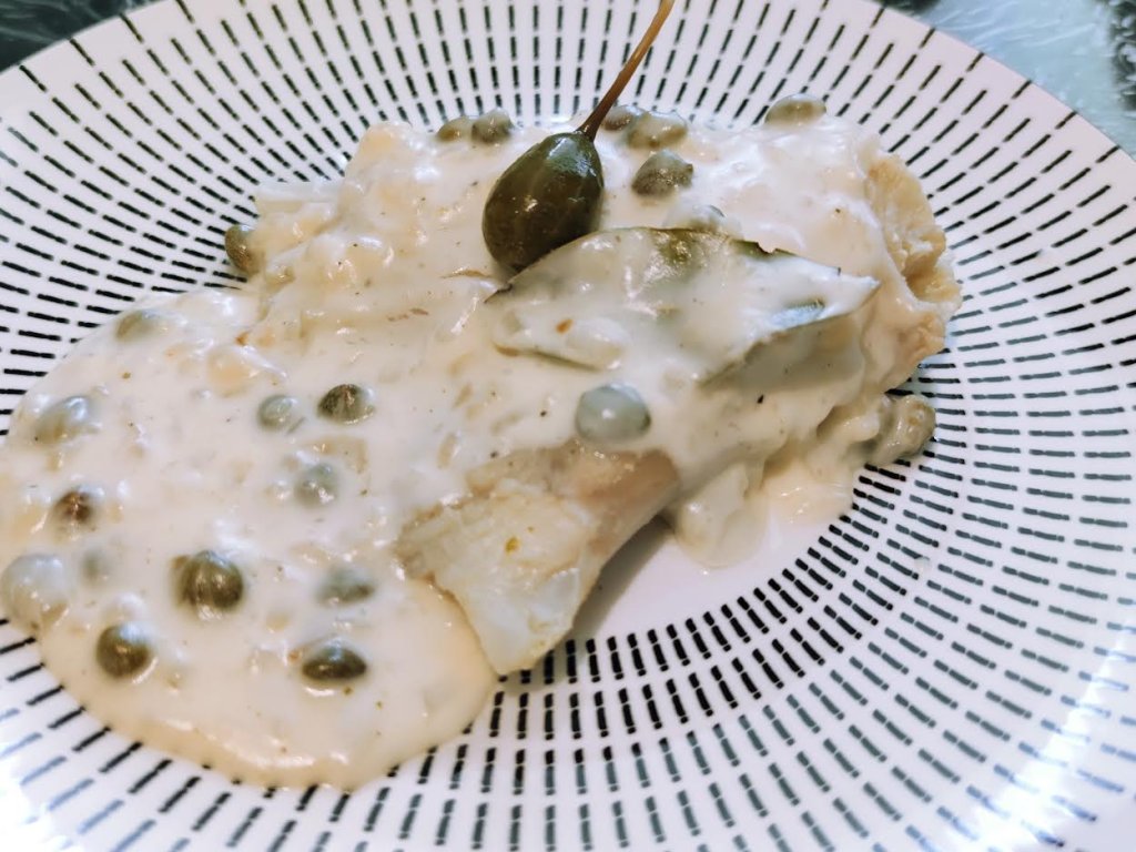 photo de Ailes de raie sauce aux câpres