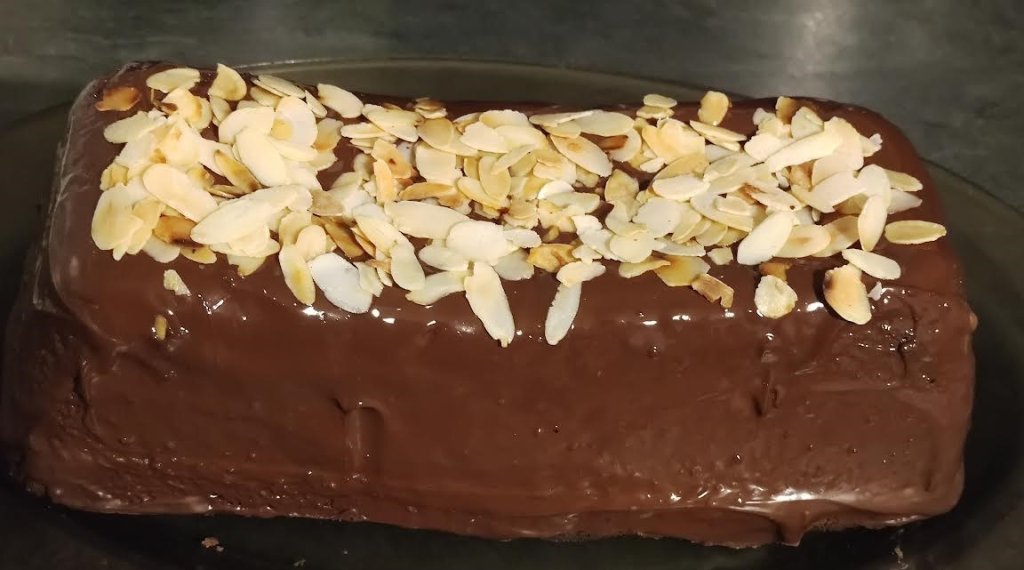 photo de cake marbré