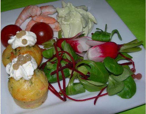 photo de Cupcakes au saumon