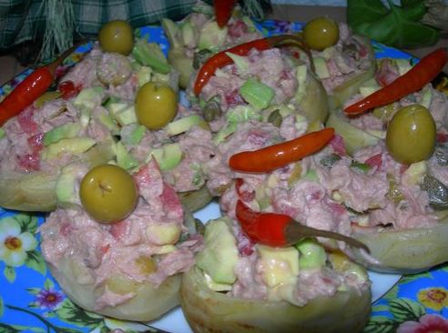 photo de Fonds d'artichaut farcis au thon