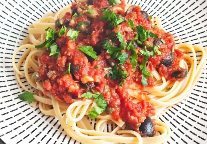 Linguine à la puttanesca