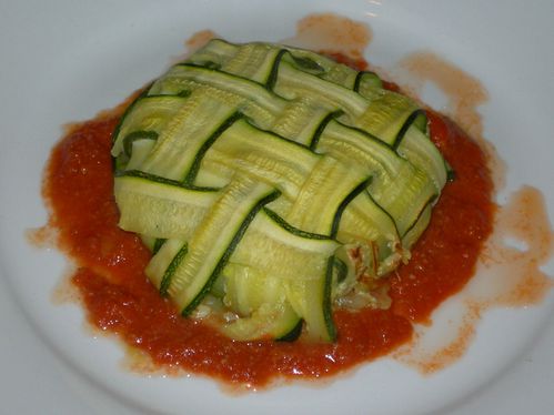 photo de courgettes à la féta