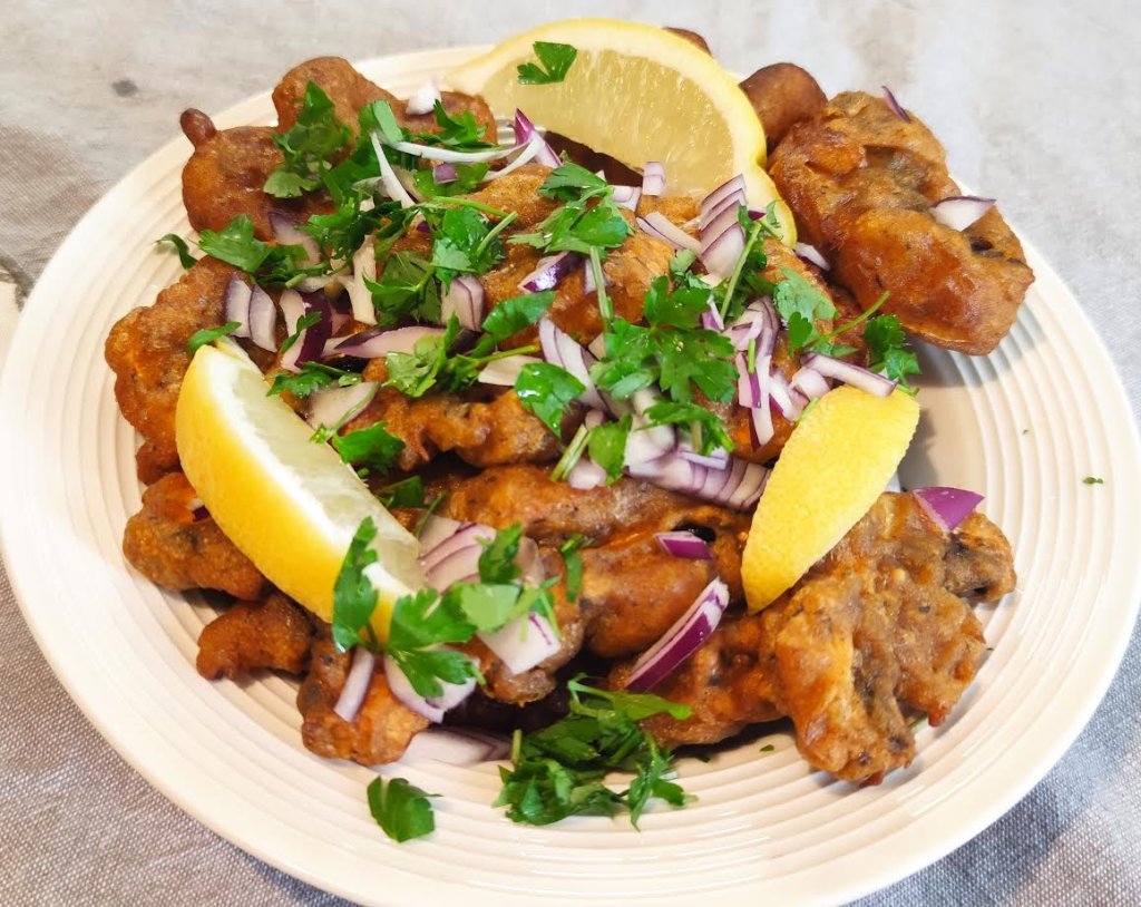 photo de Beignets de champignons de Paris