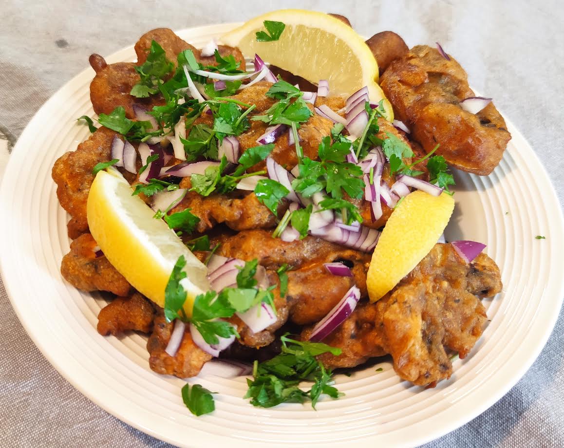 photo de Beignets de champignons de Paris