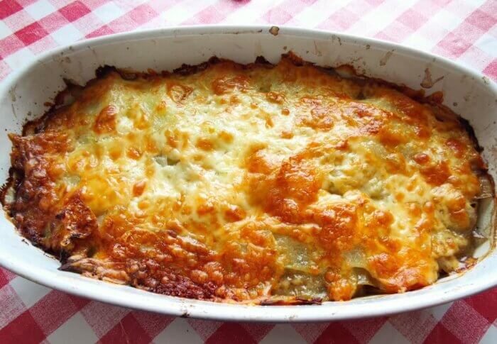 Pommes de terre en gratin