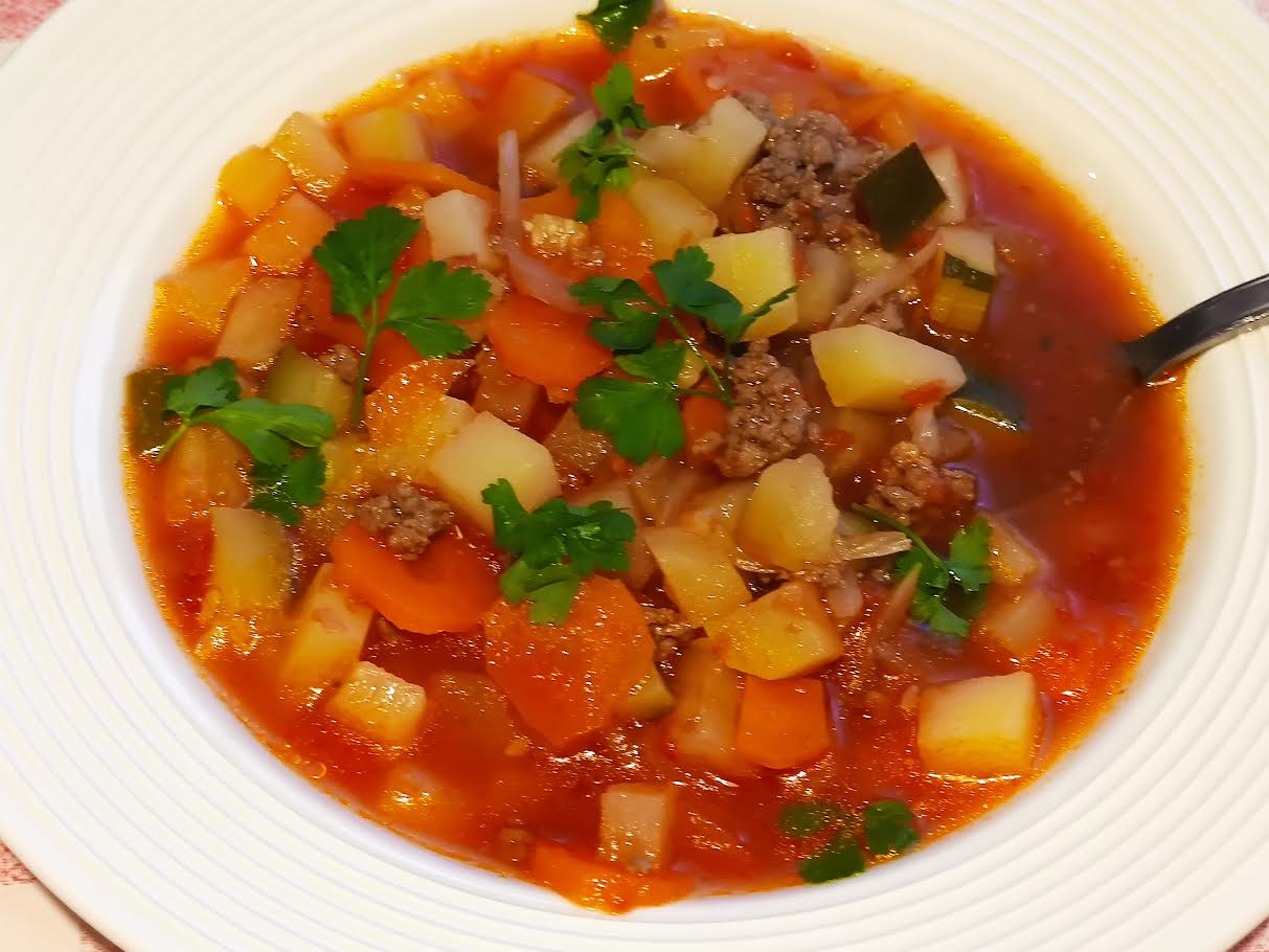 photo de Soupe à la viande hachée