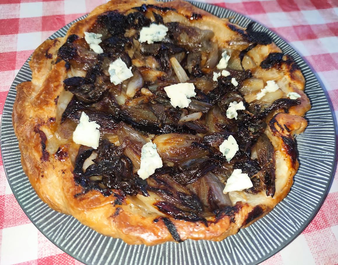 photo de Tatin échalotes roquefort