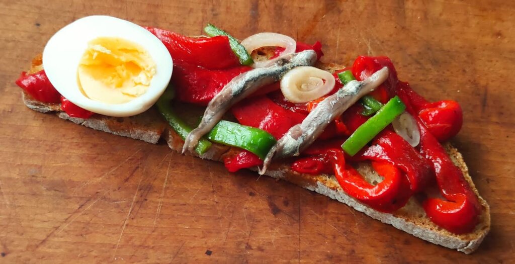 photo de Tartines aux poivrons