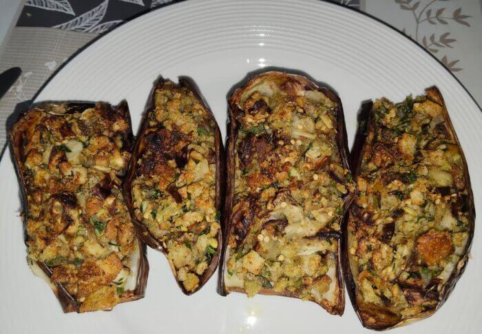 Aubergines à la bordelaise