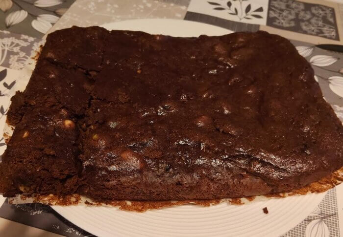 Brownie aux courgettes