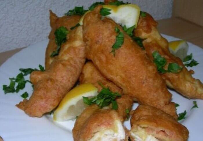 Beignets de poulet au curry