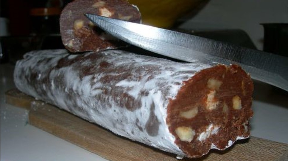 photo de Saucisson de chocolat