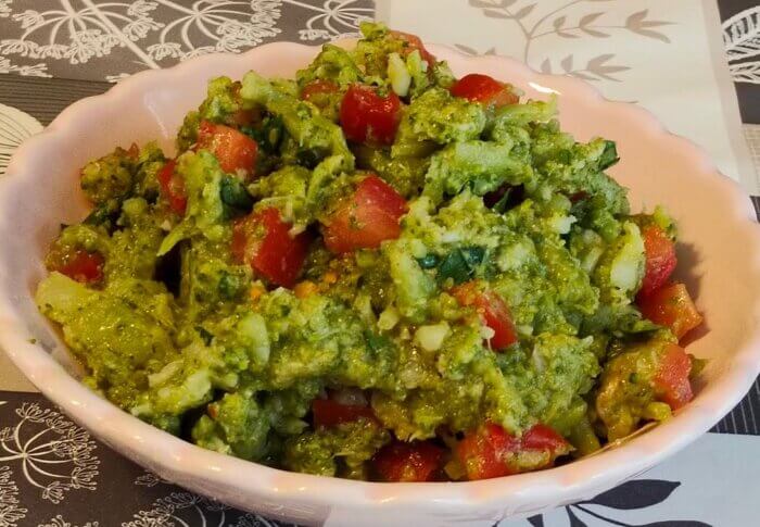 Guacamole de brocoli