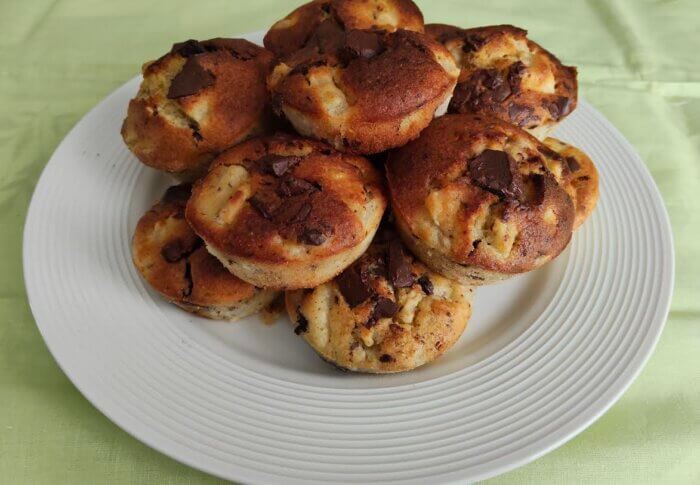 Muffins poire chocolat