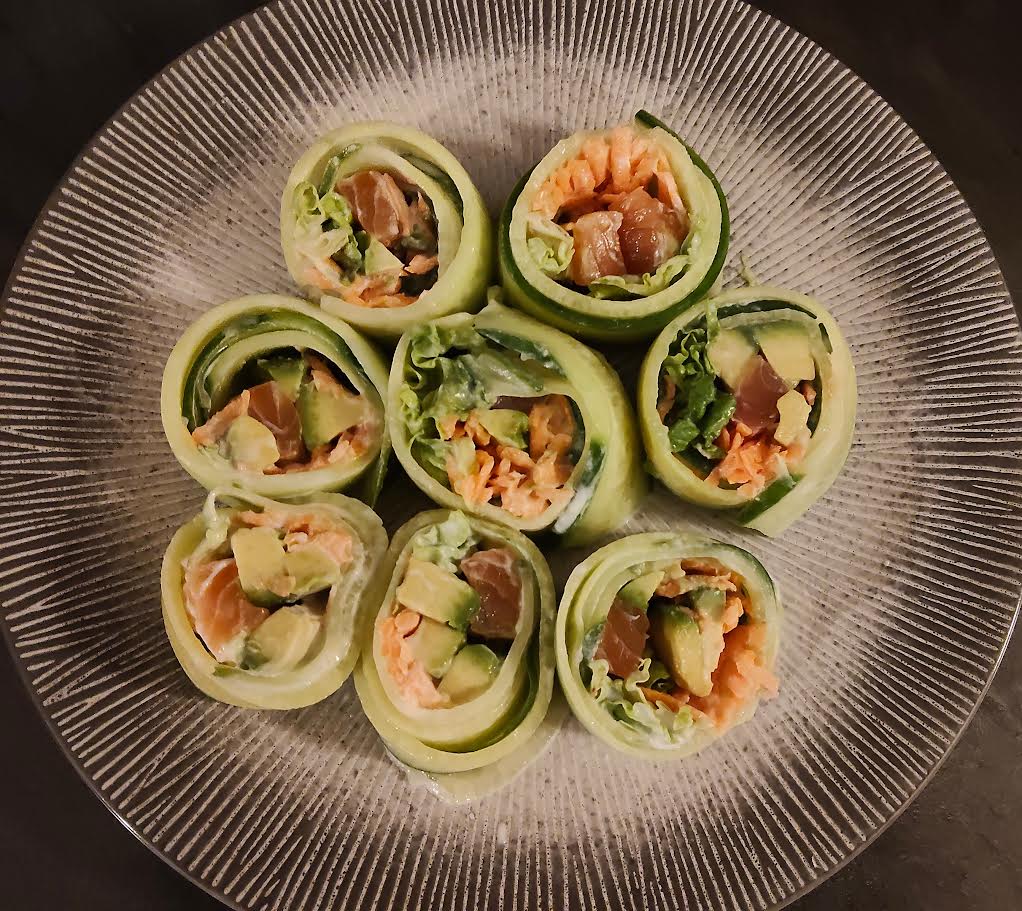 photo de Concombre façon sushis