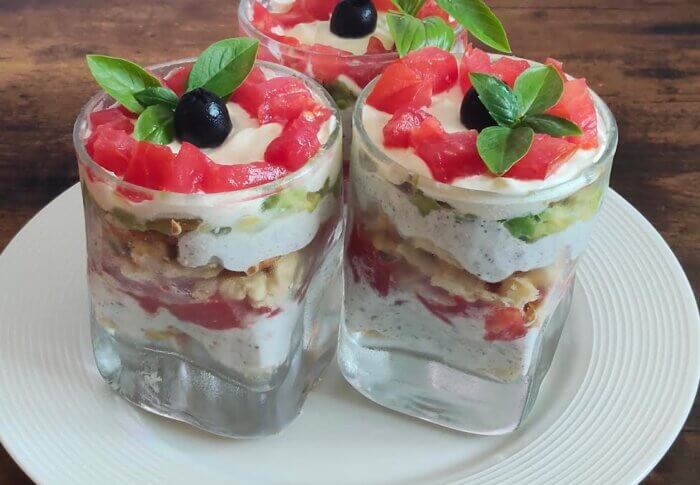Tiramisu salé