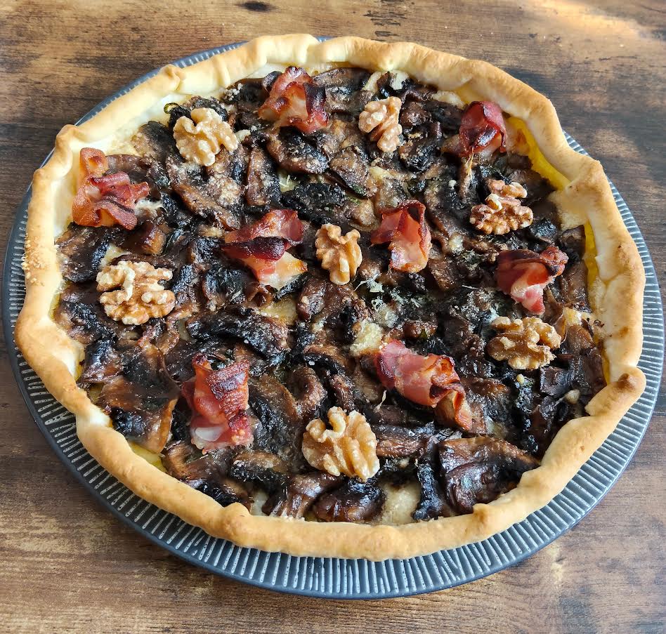 photo de Tarte aux champignons